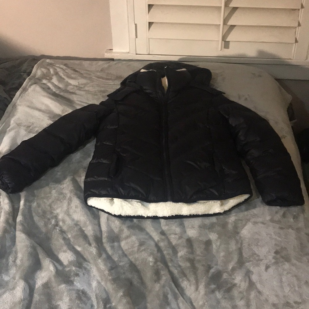 Black with Wilshire fuzz jacket